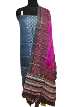 TUSSAR SILK PRINT SAREE
